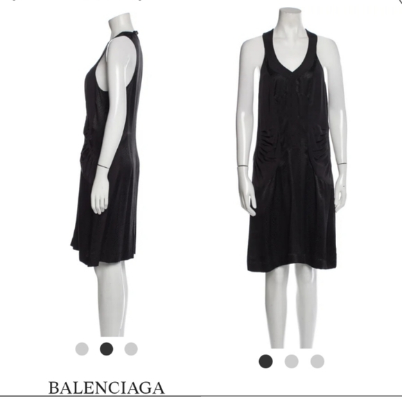 BALENCIAGA Silk dress - Picture 8 of 14